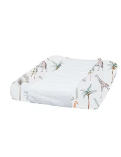 Bimbidreams Funda colchón cambiador Rizo 50x80 Africa de