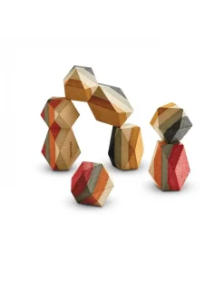 PlanToys Geo Rocas Apilables de