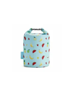 Roll Eat Grab'n'Go Tutti Frutti - Porta Snacks y Aislante Reutilizable de Roll'eat