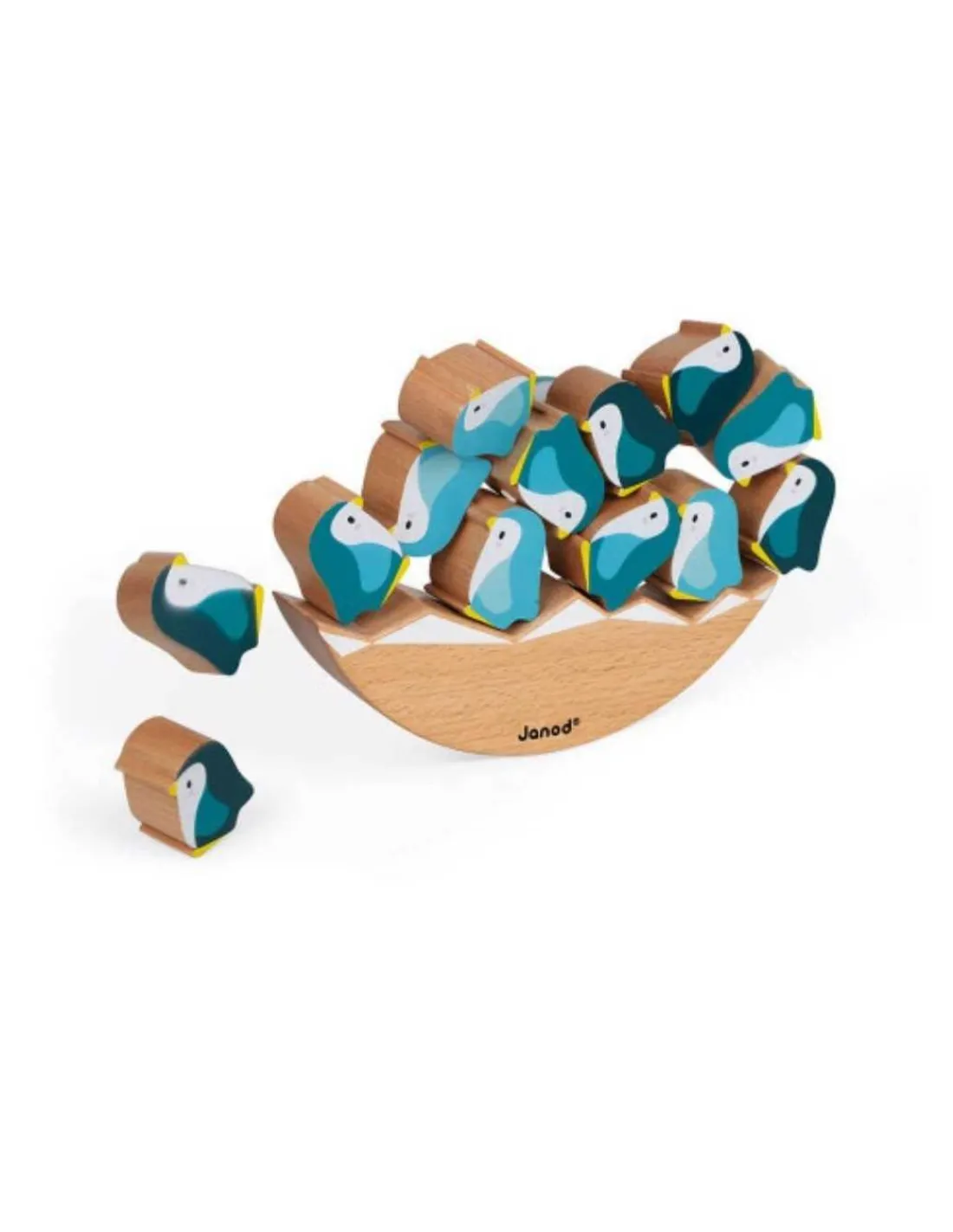 Janod Juego de Equilibrio Pingüinos de