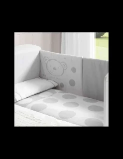 Micuna Juego de Sabanas de cuna 120x60cm Sweet Bear (3 Piezas)
