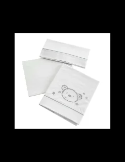 Micuna Juego de Sabanas de cuna 120x60cm Sweet Bear (3 Piezas)