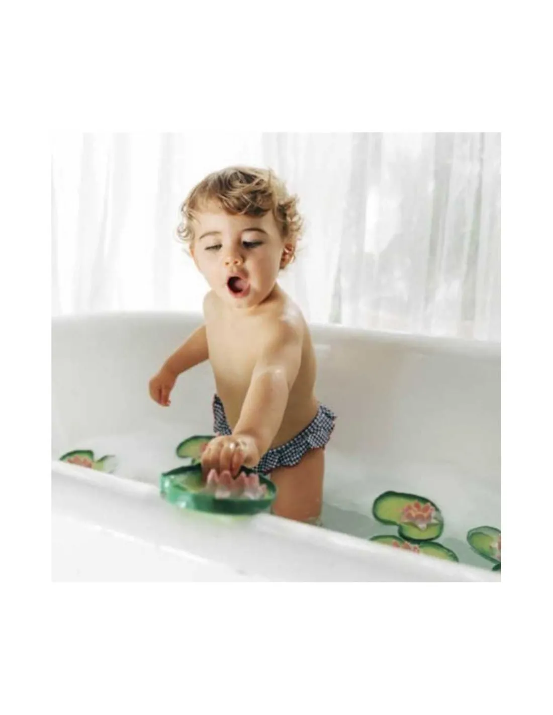 Oli&Carol Juguete para Baño y Mordedor Water Lily de