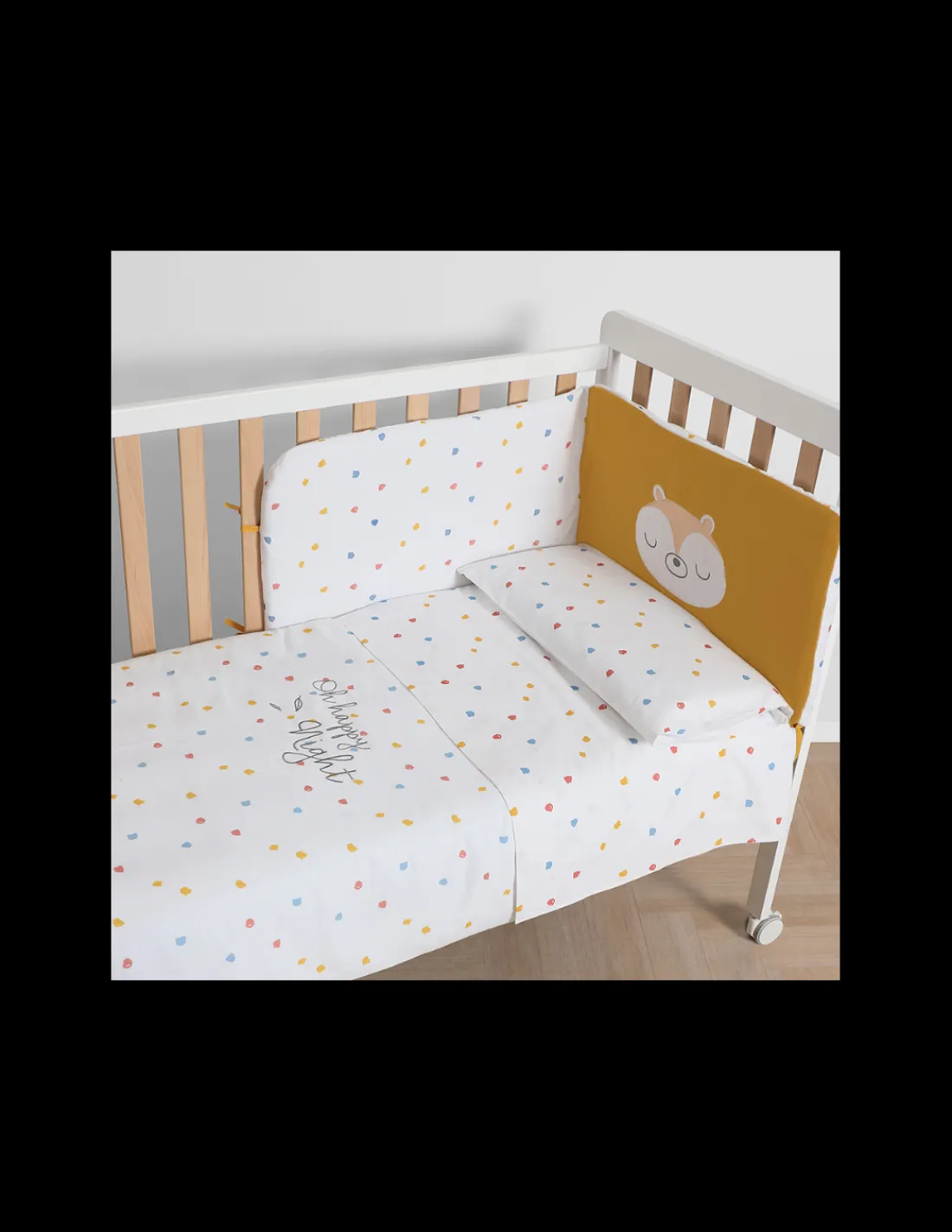 Micuna Kit Nórdico + Protector de cuna 120x60cm Happy
