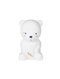 Kaloo Lampara LED blandita de silicona Osito de