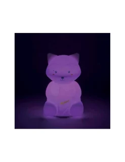 Kaloo Lampara LED blandita de silicona Mapache de