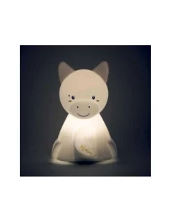 Kaloo Lampara LED blandita de silicona Burrito de