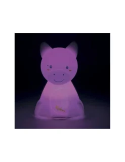 Kaloo Lampara LED blandita de silicona Burrito de