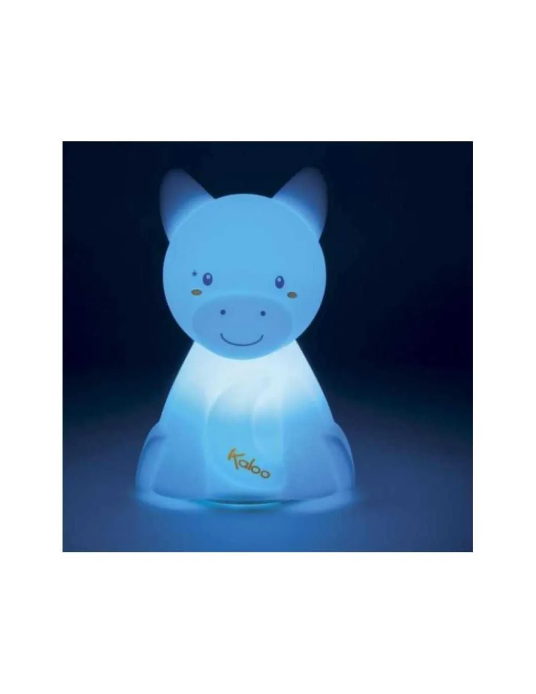 Kaloo Lampara LED blandita de silicona Burrito de