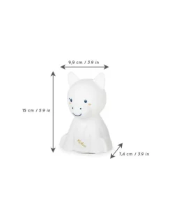 Kaloo Lampara LED blandita de silicona Burrito de