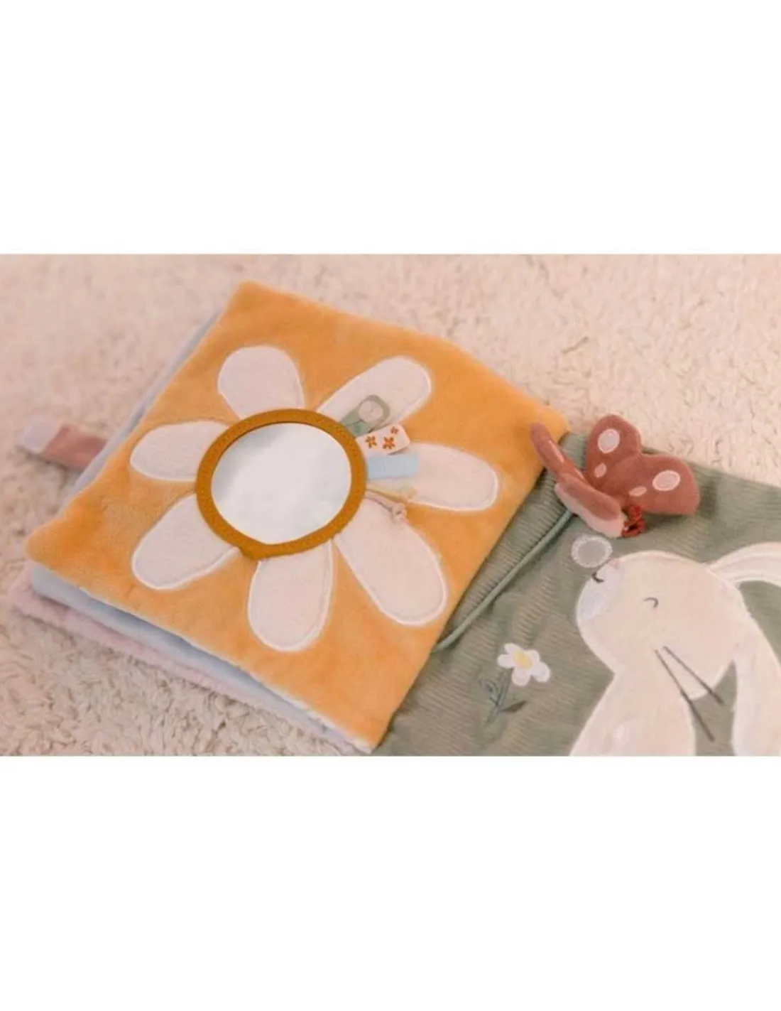 Little Dutch Libro Blandito de Actividades Flores y Mariposas de