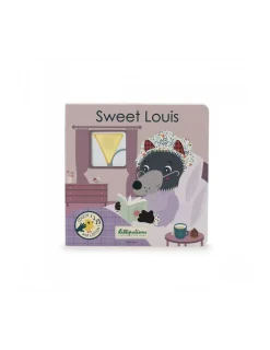Lilliputiens Libro de sonidos y texturas "Sweet Louis" de