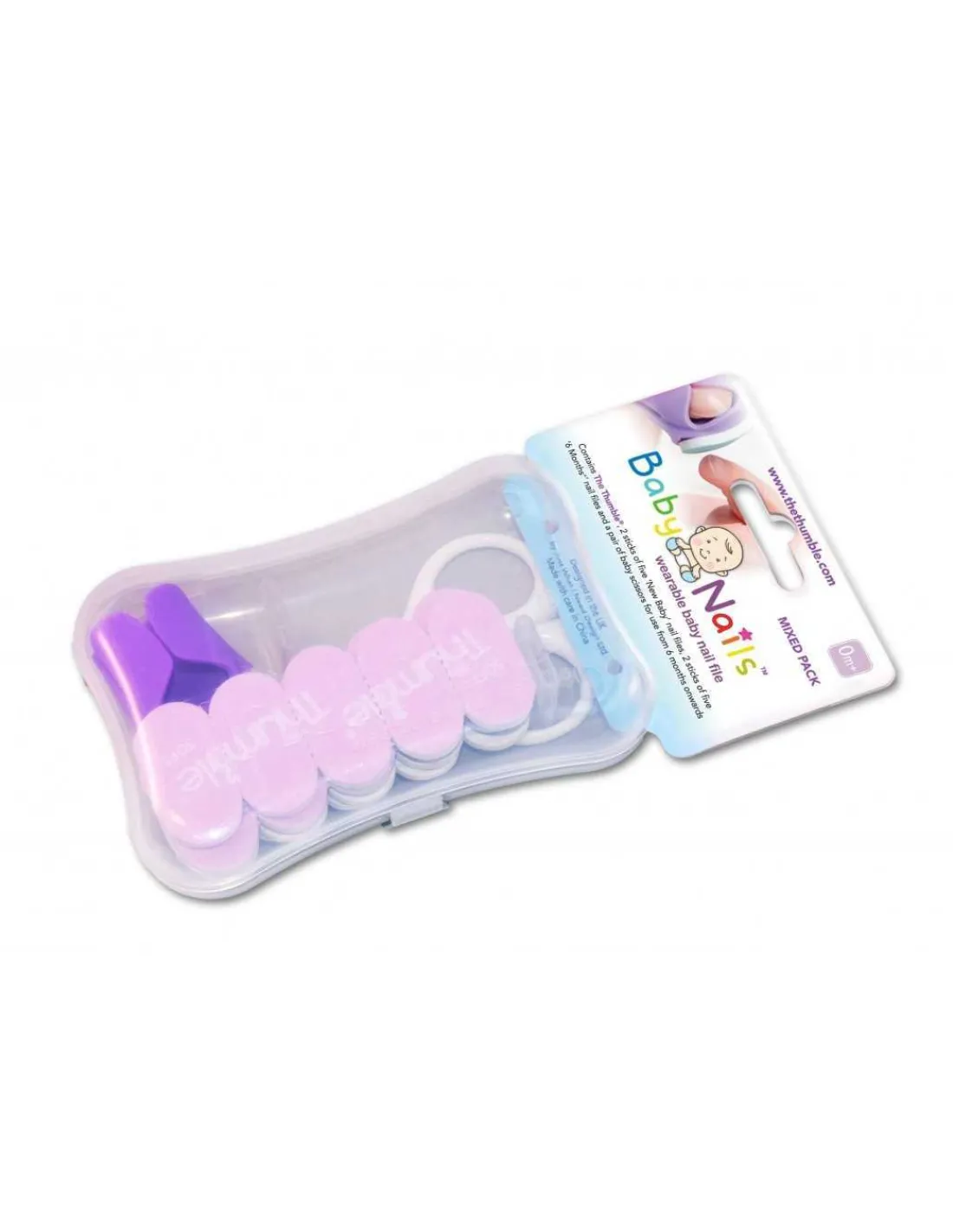 Baby Nails Lima de Uñas con Tijeras para Recién Nacidos de
