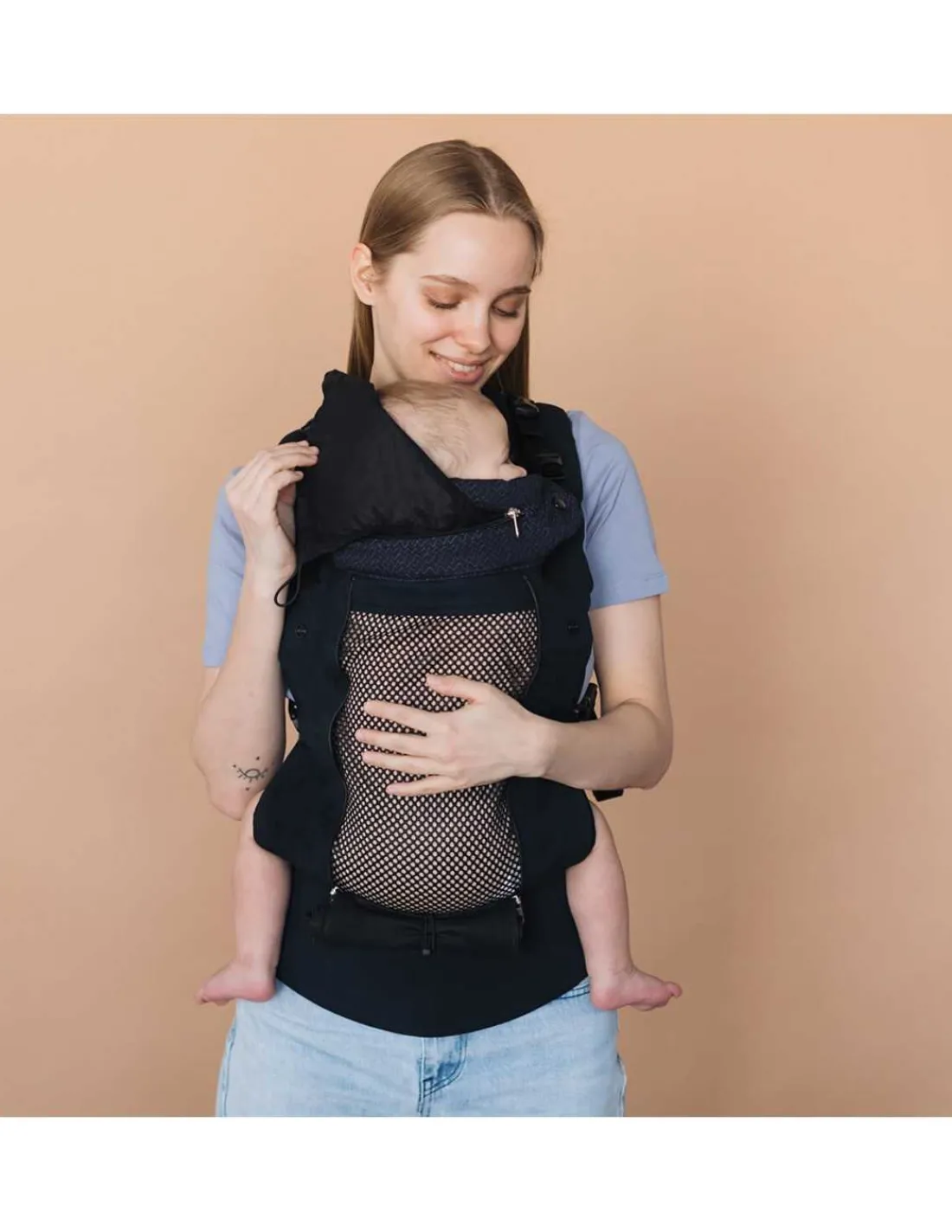 Love and Carry Mochila Portabebés Air X - Nero