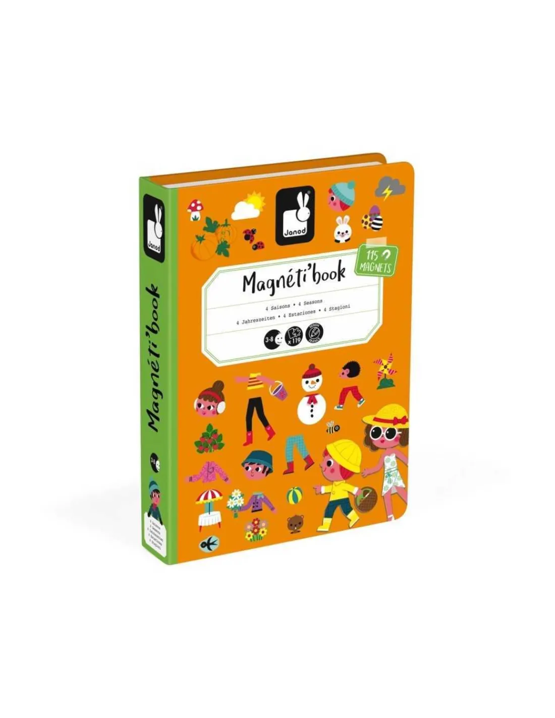 Janod Magneti'book 4 Estaciones de
