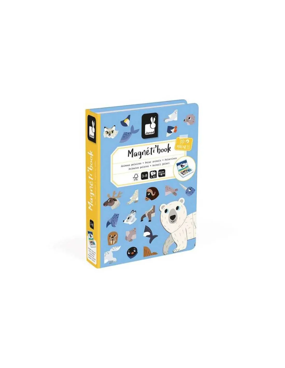 Janod Magneti'book Animales Polares de