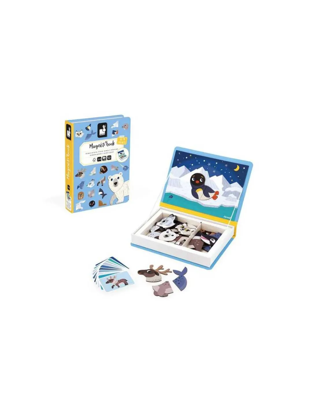Janod Magneti'book Animales Polares de