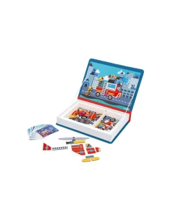 Janod Magneti'book Bomberos de
