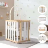 Alondra Minicuna Colecho evolutiva CREA PLUS TRE (4 en 1) Madera/Blanco de