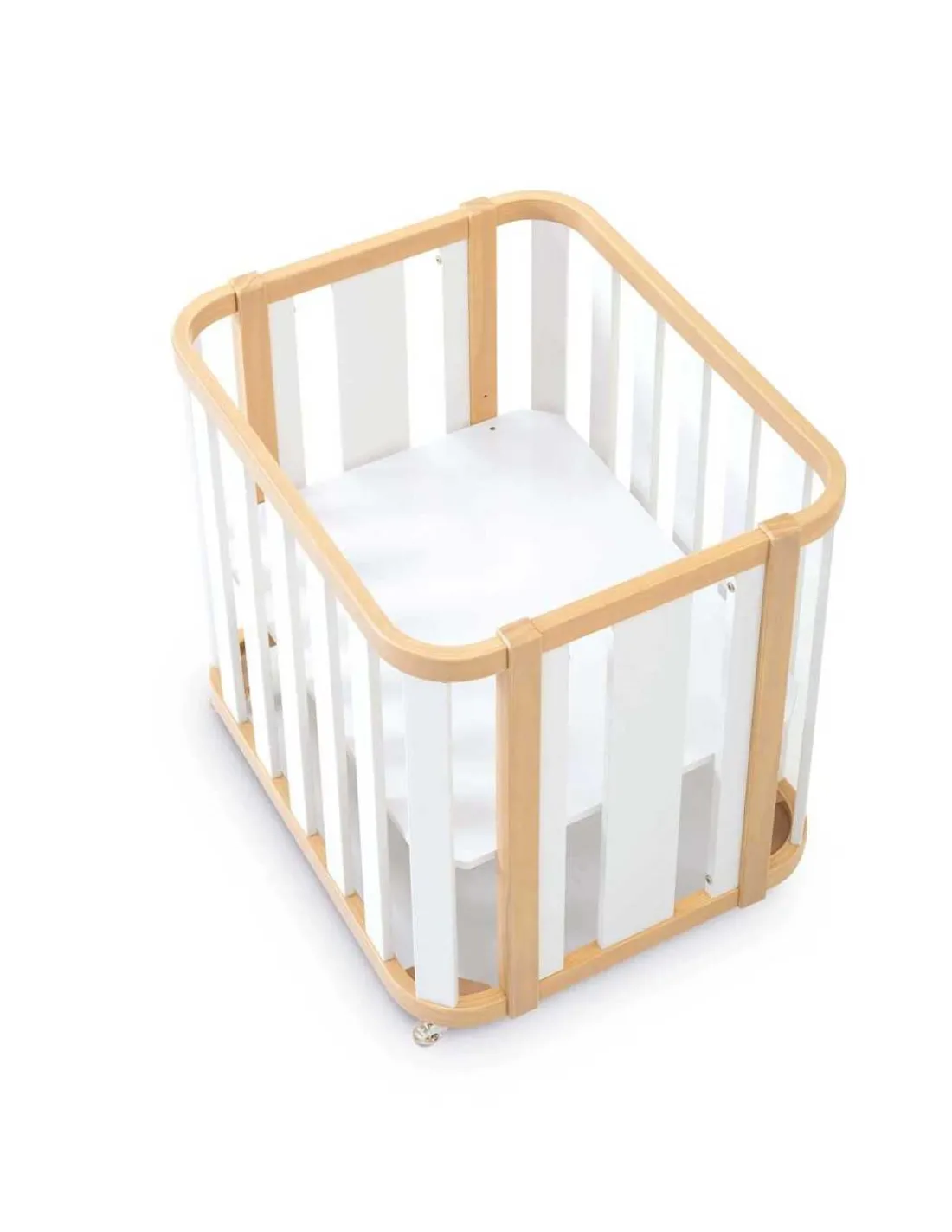 Alondra Minicuna Colecho evolutiva CREA PLUS TRE (4 en 1) Madera/Blanco de