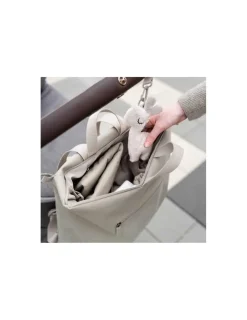 DONE BY DEER Mochila cambiador Beige de