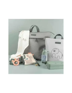 DONE BY DEER Mochila cambiador Gris de