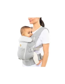 Ergobaby Mochila Adapt Soft Flex Mesh Gris Perla