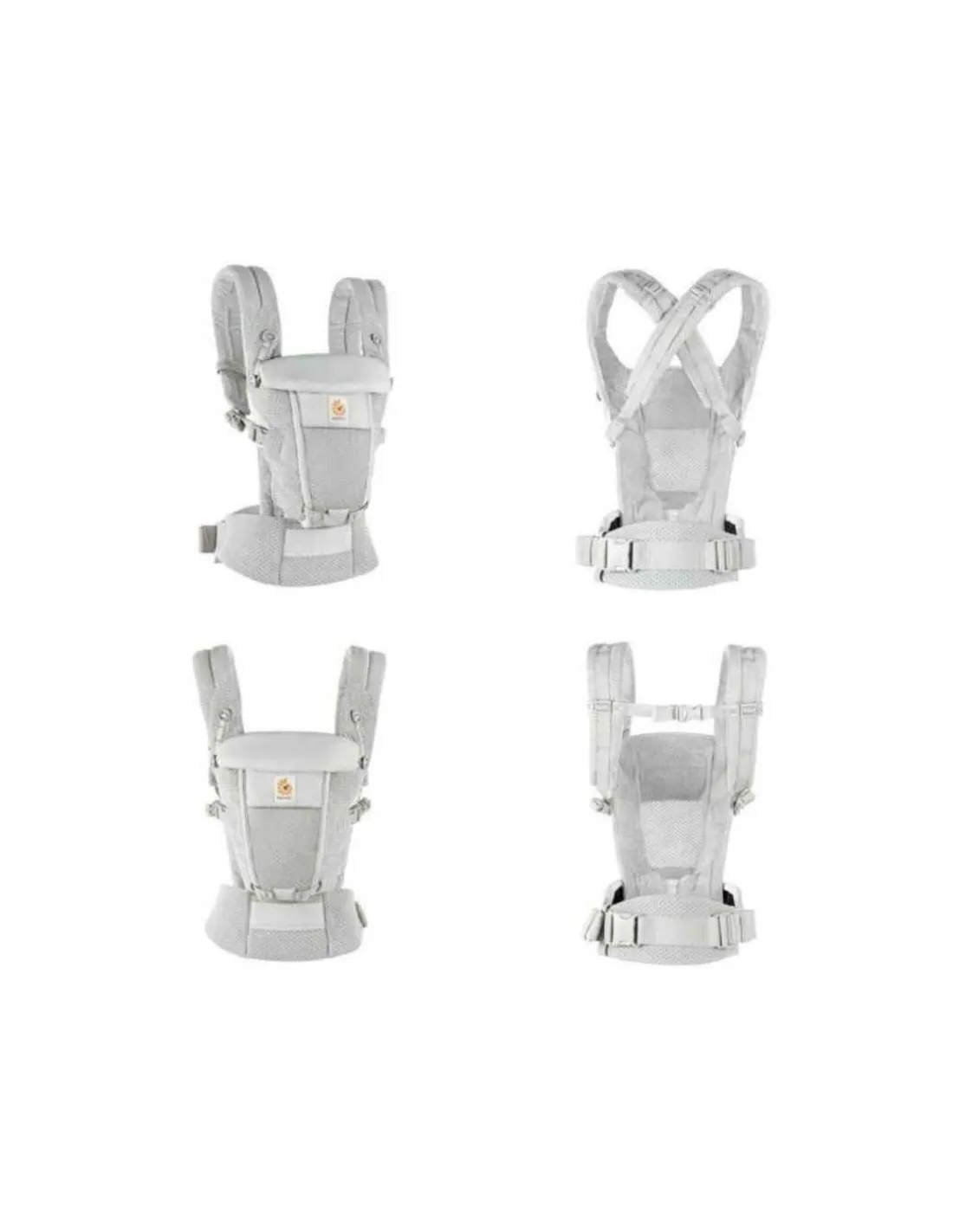 Ergobaby Mochila Adapt Soft Flex Mesh Gris Perla