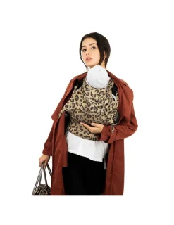 Fidella Mochila Fusión baby Leopard Gold