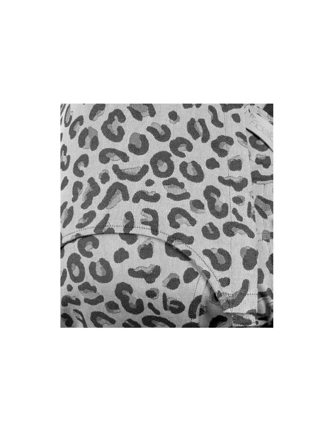 Fidella Mochila Fusión baby Leopard Silver