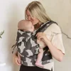 Fidella Mochila Fusión Toddler - Birds Black Ecru