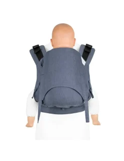 Fidella Mochila Fusion 2.0 | Chevron Denim Blue