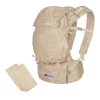 Quokkababy Mochila Portabebés E-Carrier Taupe Leaves