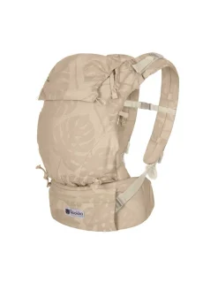 Quokkababy Mochila Portabebés E-Carrier Taupe Leaves