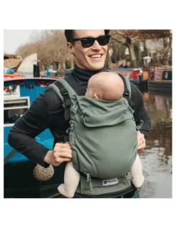 Quokkababy Mochila Portabebés E-Carrier Green Diamond