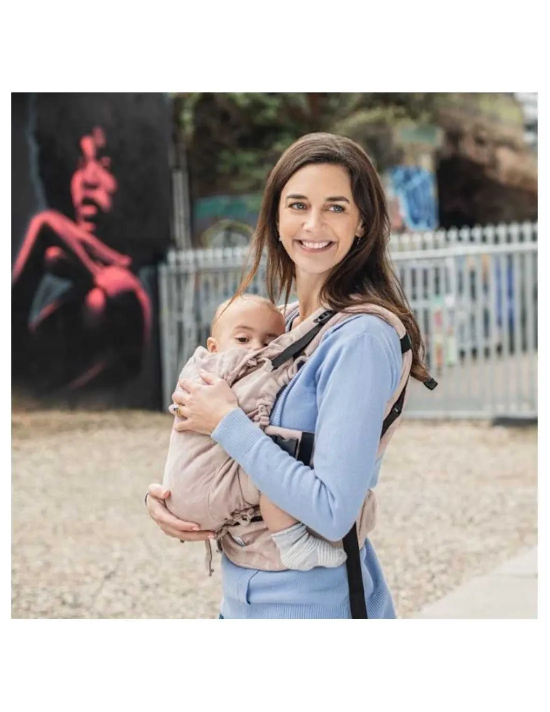 Quokkababy Mochila Portabebés E-Carrier Delicious Pink