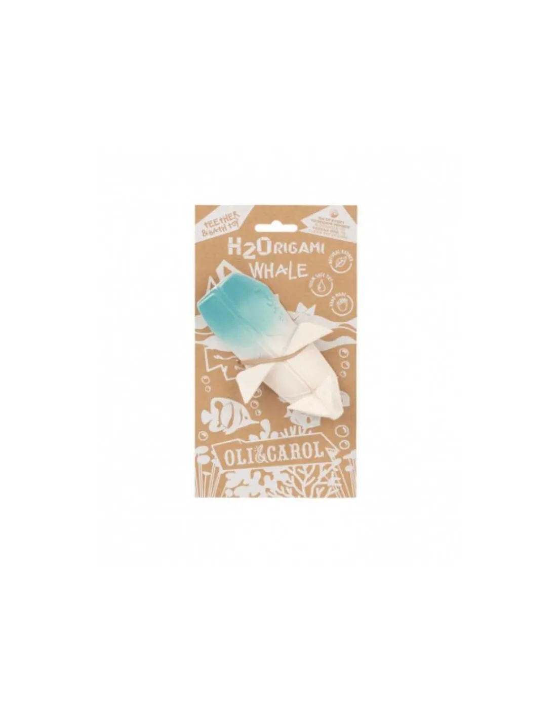 Oli&Carol Mordedor Origami Ballena