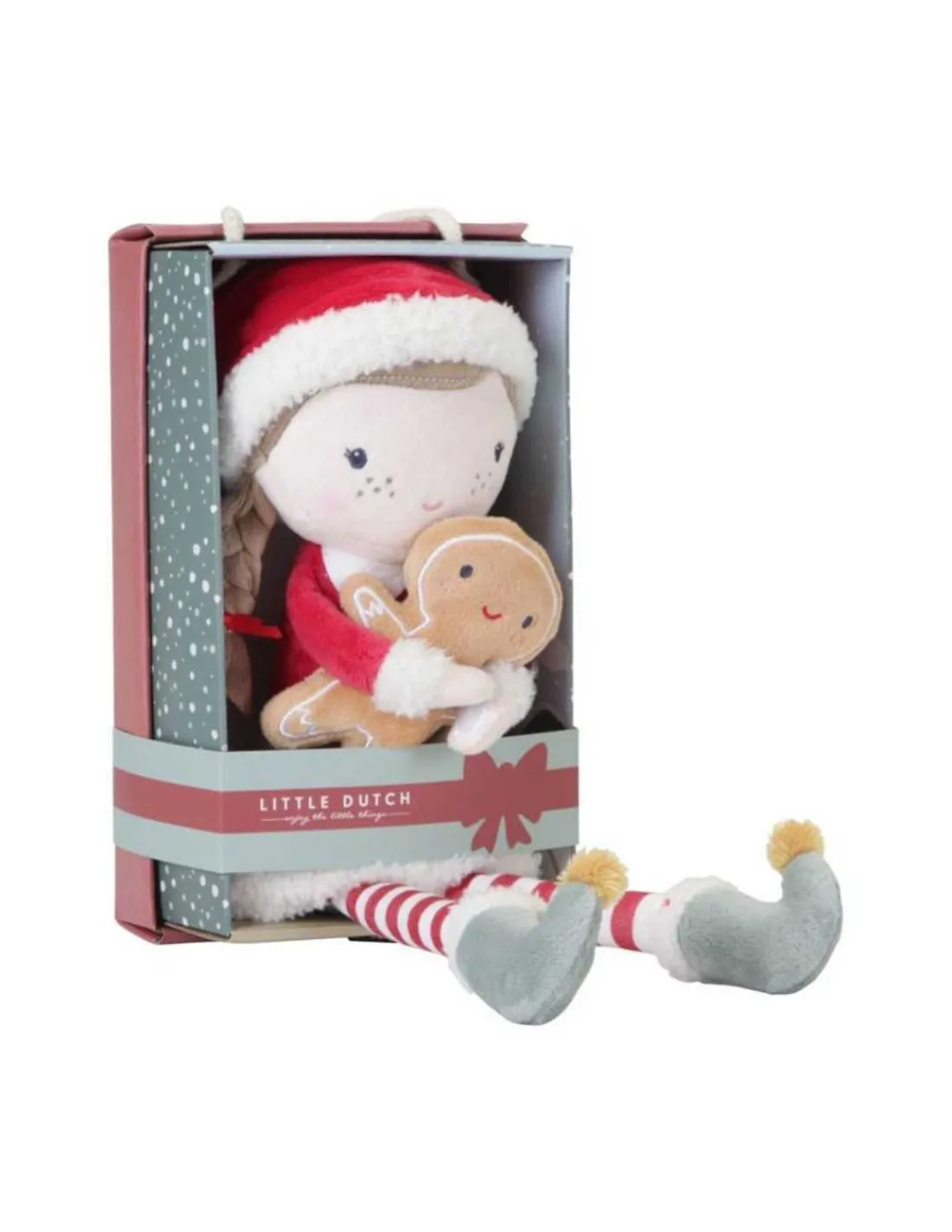 Little Dutch Muñeca Blandita Rosa Navidad de