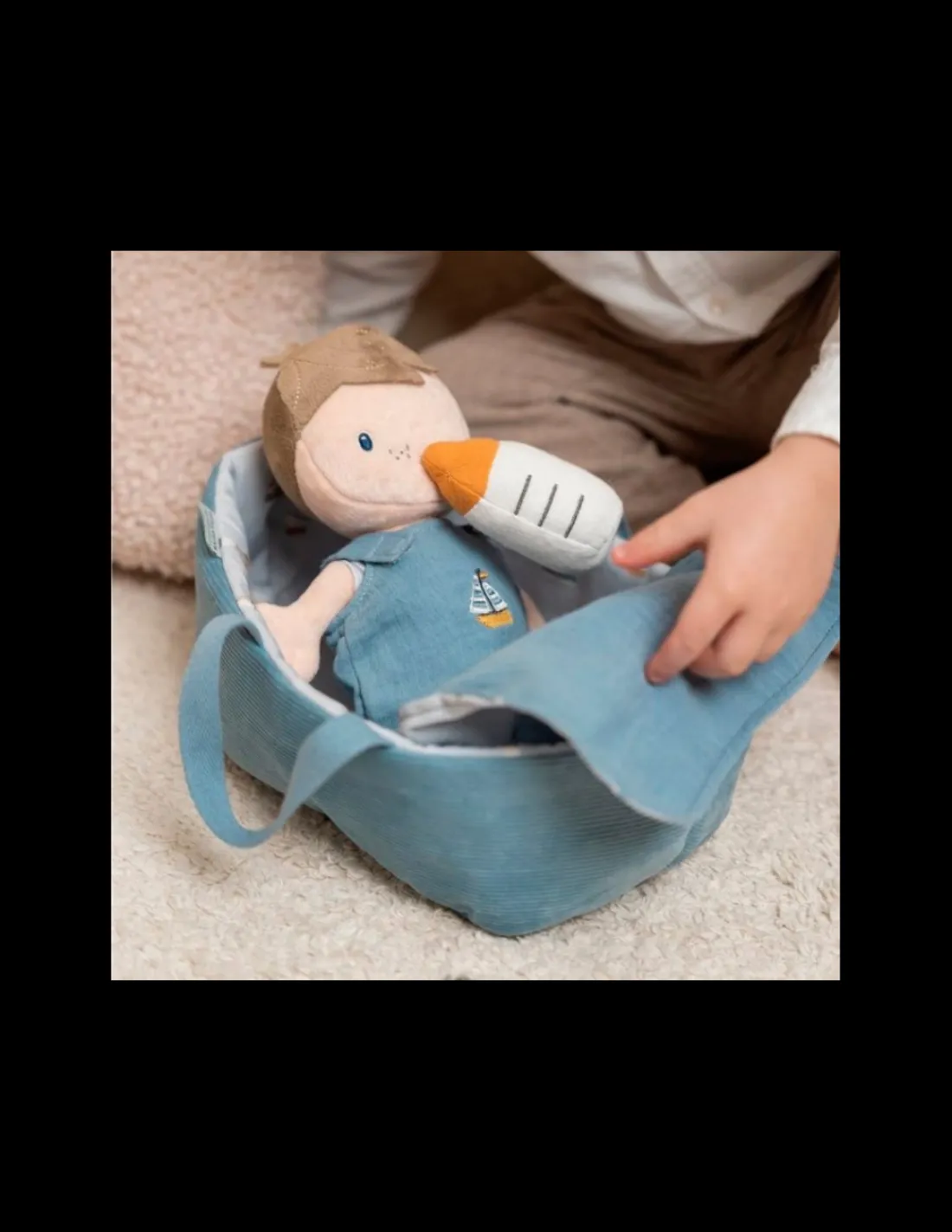 Little Dutch Muñeco Baby Doll Jim Sailors Blue de