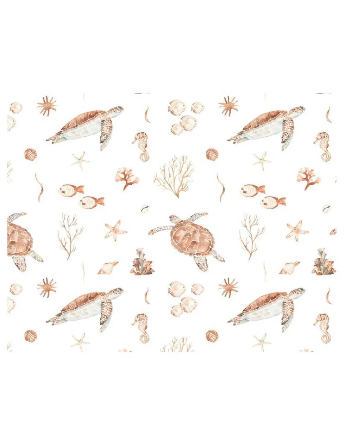 Bimbidreams Mural Textil Removible Ocean de