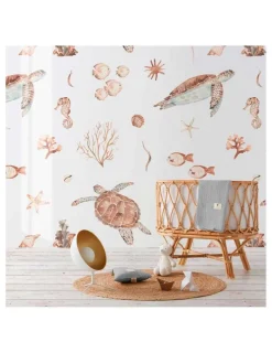 Bimbidreams Mural Textil Removible Ocean de
