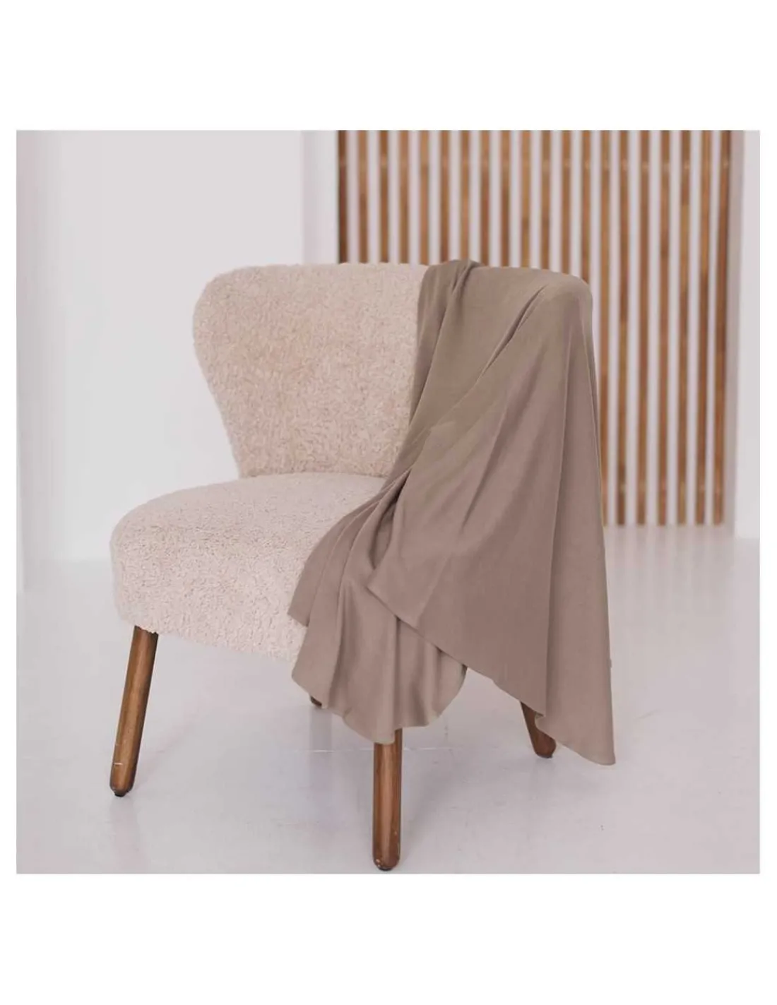 Love and Carry Muselina de Modal - Beige Oscuro