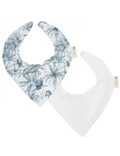 Bimbidreams Pack 2 Baberos Bandana Zebra de