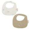 Bimbidreams Pack 2 Baberos para Bebé Bunny Verde Musgo de