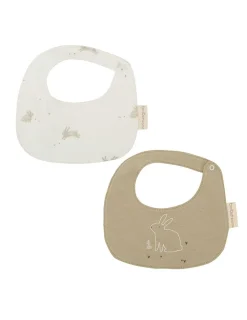 Bimbidreams Pack 2 Baberos para Bebé Bunny Verde Musgo de