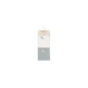 Bimbidreams Pack 2 Gasas 60X60 Matalase Luna Azul Grisáceo-Beige de