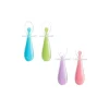 Munchkin Pack cucharas aprendizaje de silicona Gentle (2 ud.) | Nuevos colores | Color Aleatorio
