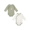 Bimbidreams Pack de 2 bodys Manga Larga para Bebé Trex