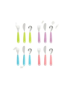 Munchkin Pack de cubiertos Splash (3 ud.) | Color Aleatorio
