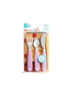 Munchkin Pack de cubiertos Splash (3 ud.) | Color Aleatorio